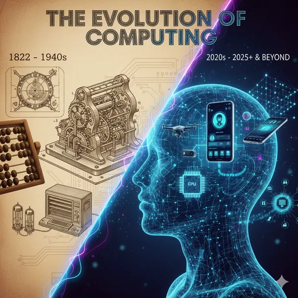 The Evolution of Computing: From Mechanical Engines to Quantum Coherence