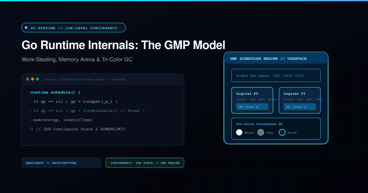 Demystifying Go Runtime Internals: The GMP Scheduler, Memory Allocator, and GC Mechanics