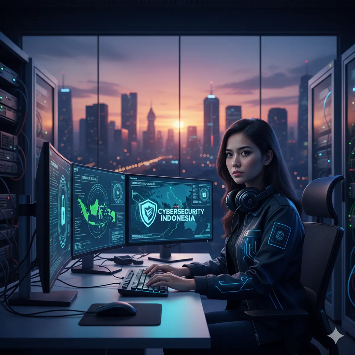 Strengthening Digital Defenses: Enterprise Cybersecurity and Resilience in Indonesia